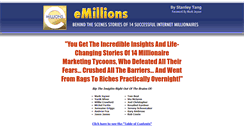 Desktop Screenshot of emillionsbook.com